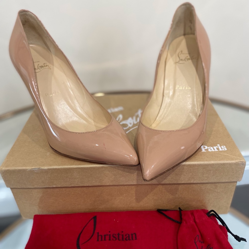 Piou Piou 85m Nude Patent Calf
